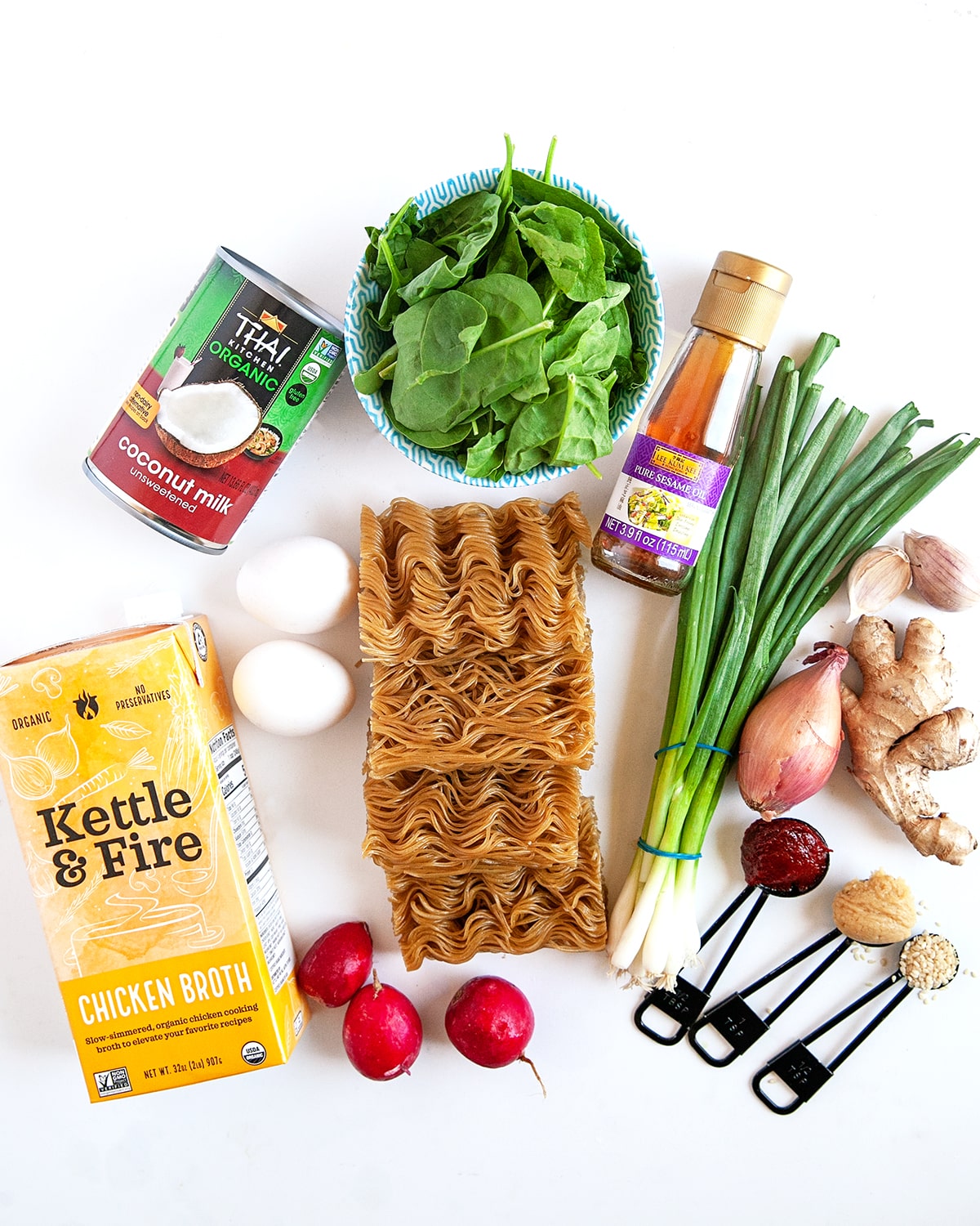 Ingredients for Easy Chicken Ramen. 